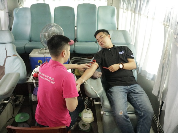 Navado tham gia hoạt động hiến máu tình nguyện 2018
