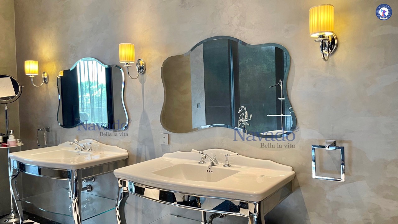 Thiết kế nội thất cao cấp cùng gương Navado