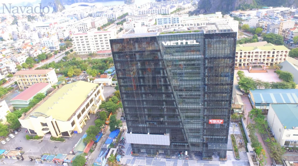 Công ty Navado cung cấp gương cho trụ sở văn phòng Viettel Quảng Ninh