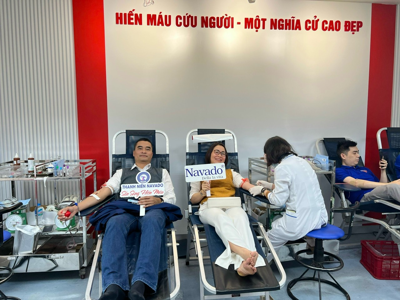Hiến máu cứu người hoạt động hàng năm của Navado 