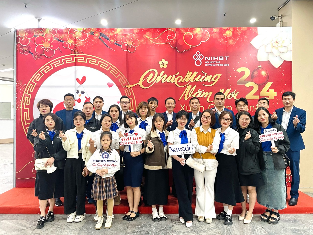 Hoạt động hiến máu của Navado 2024