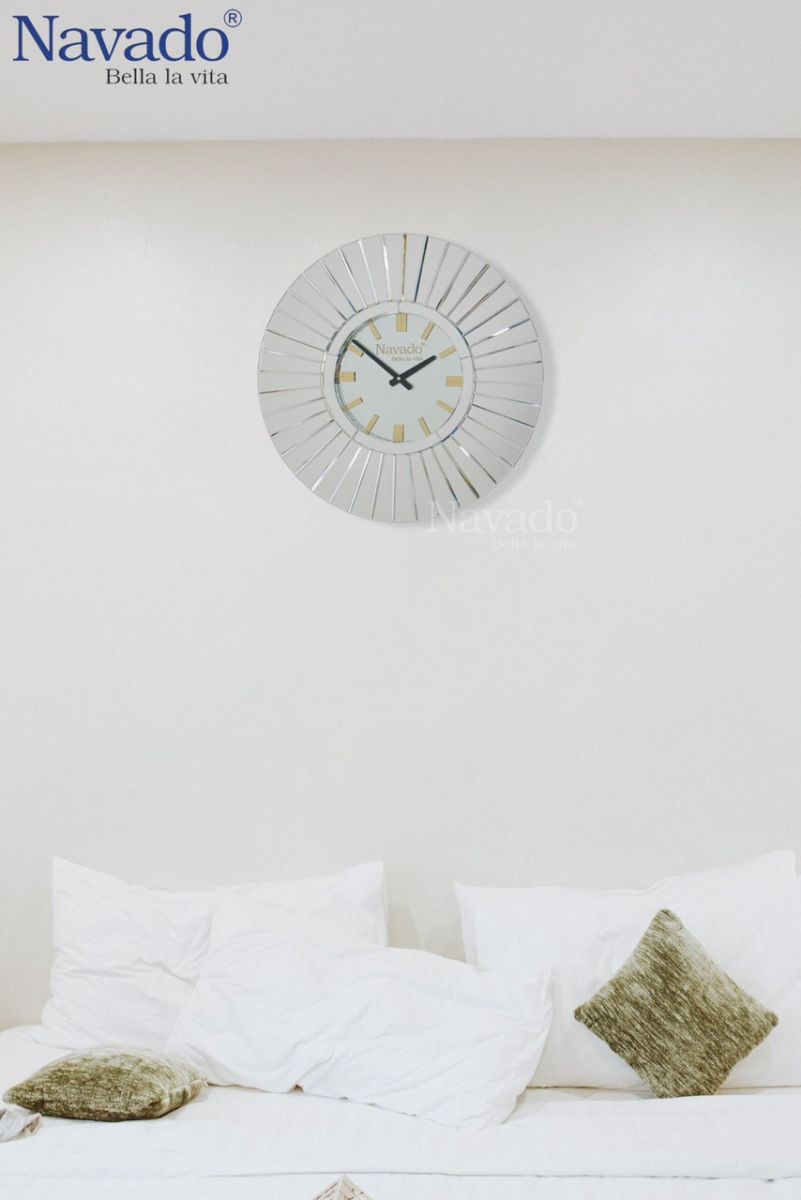 Đồng hồ treo tường decor The Sun