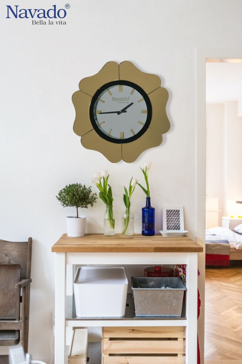 Đồng hồ treo tường decor Gerber