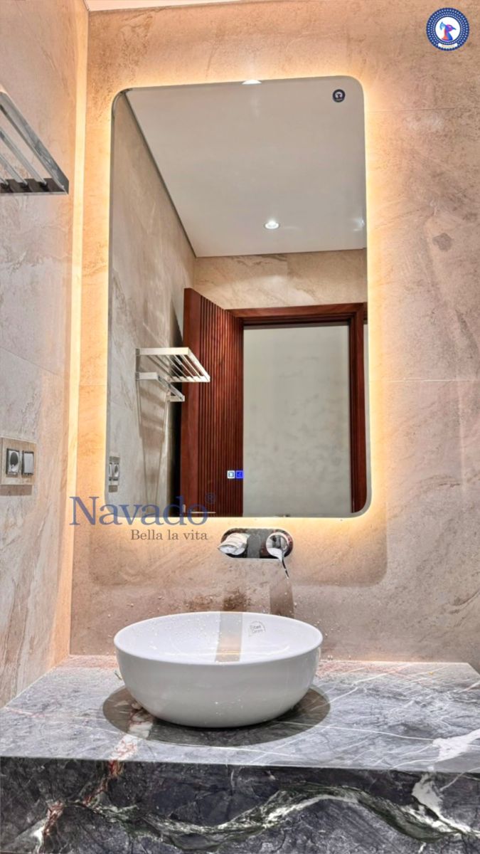 Gương phòng tắm đèn led