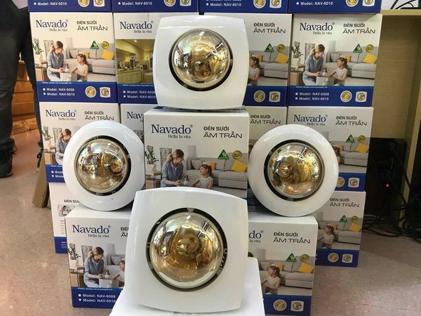 đèn sưởi phòng tắm âm trần