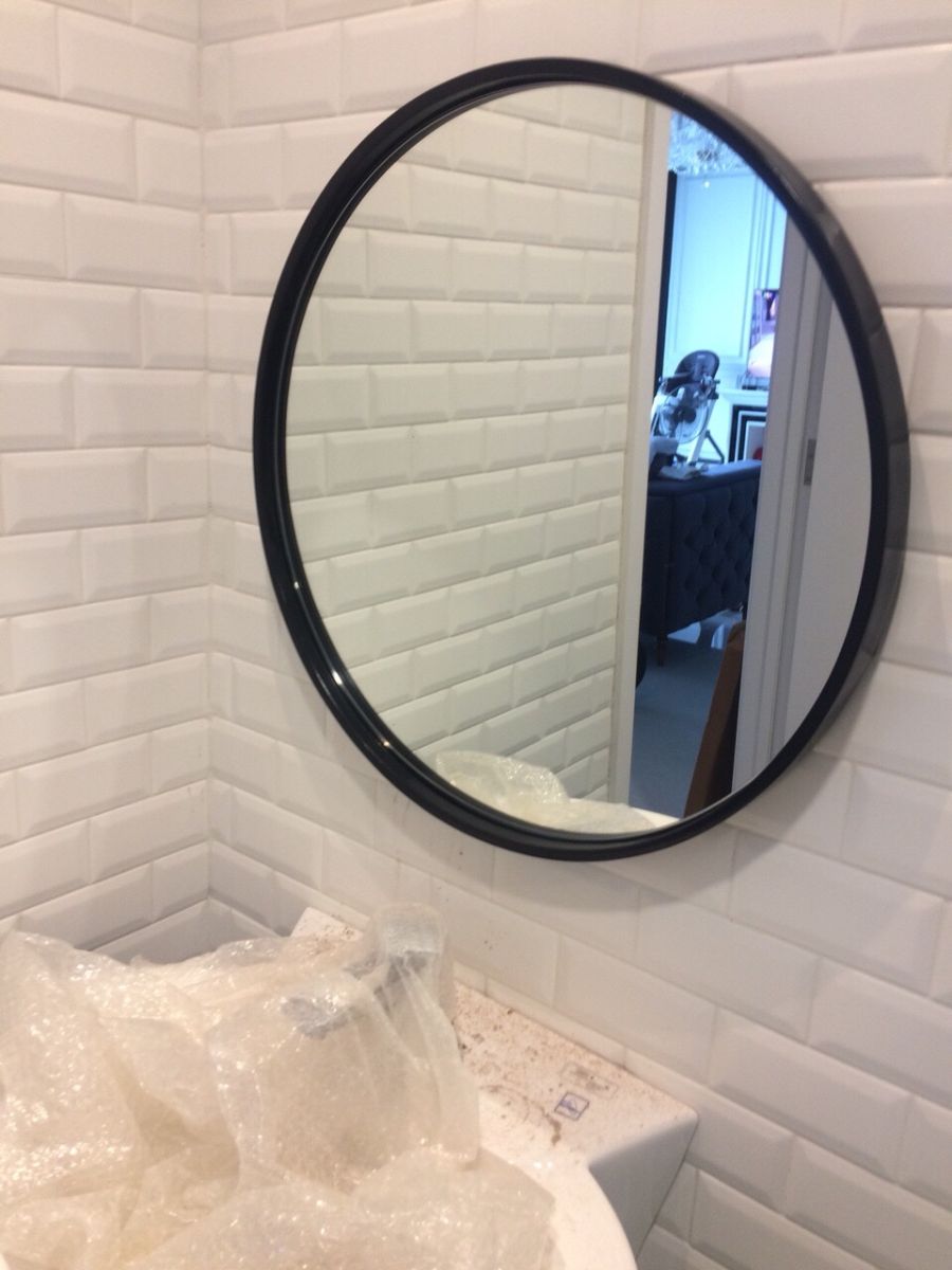 Những kiểu gương khung tròn trang trí nội thất đẹp độc đáo