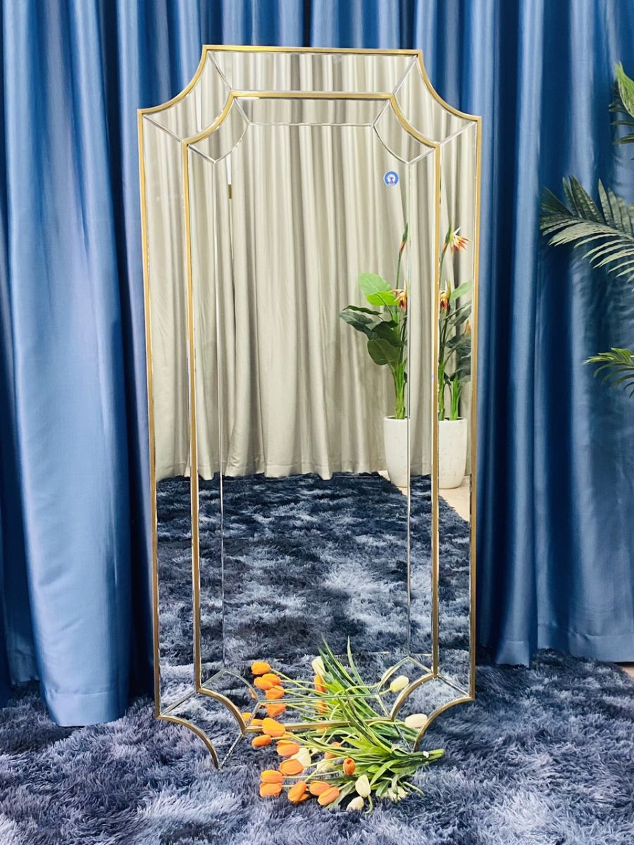 Gương soi toàn thân khung inox