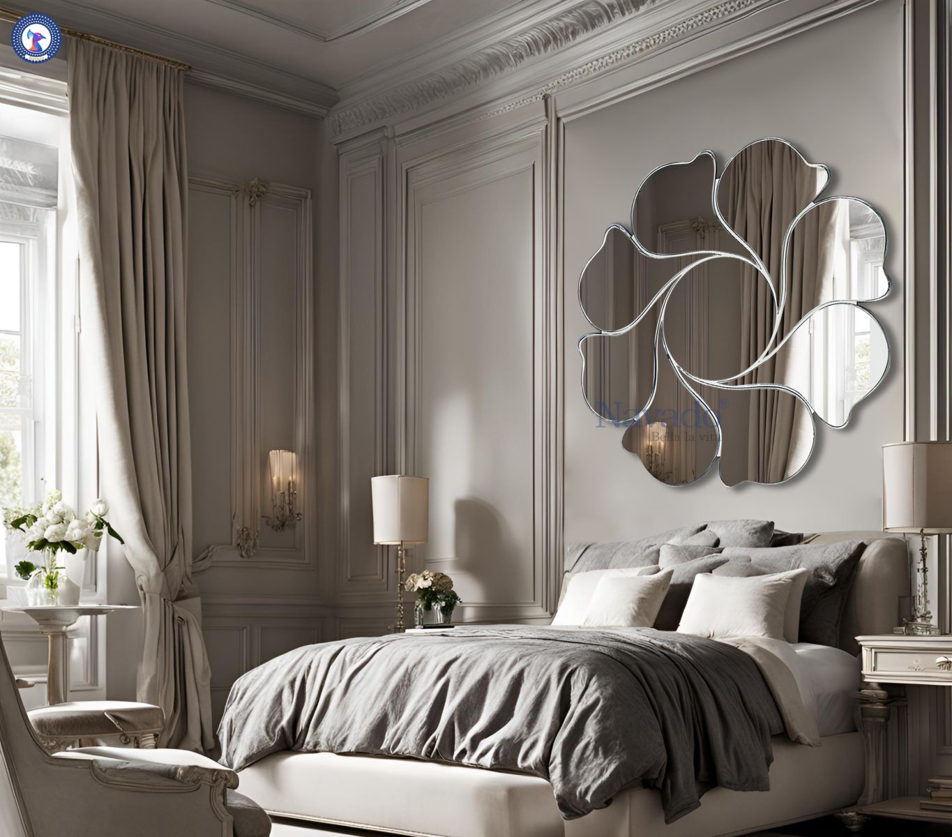 Gương trang trí phòng ngủ01