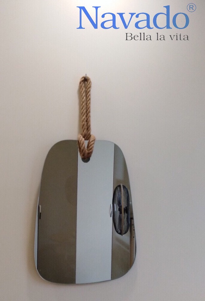 Gương decor treo tường nhà tắm01