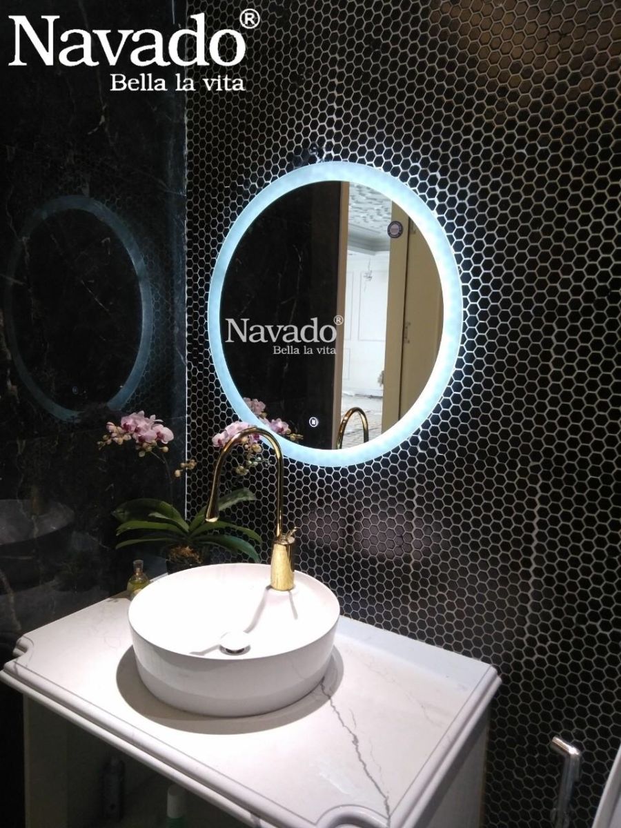 Gương phòng tắm đèn led cao cấp