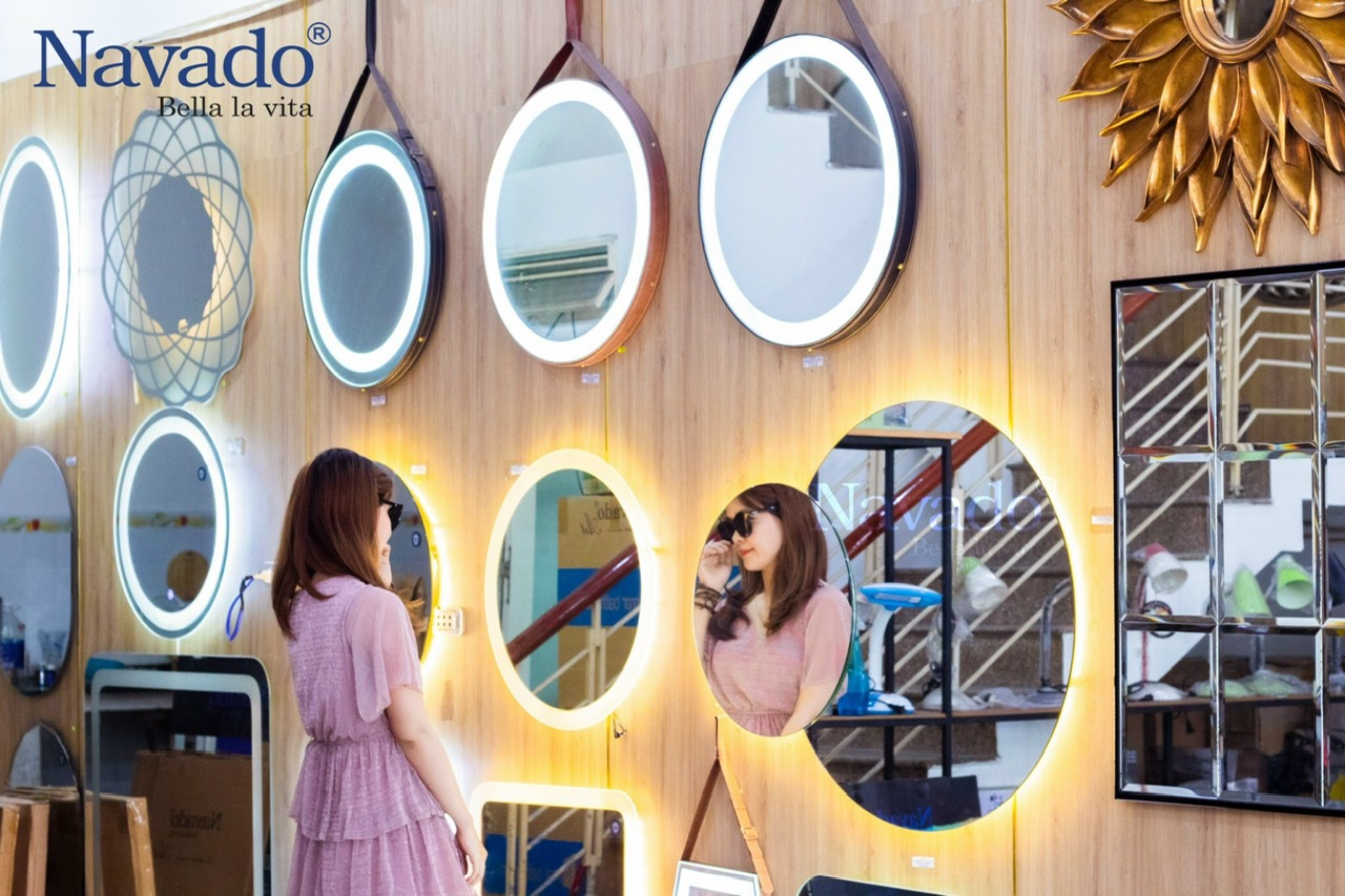 Gương trang điểm để bàn cao cấp002