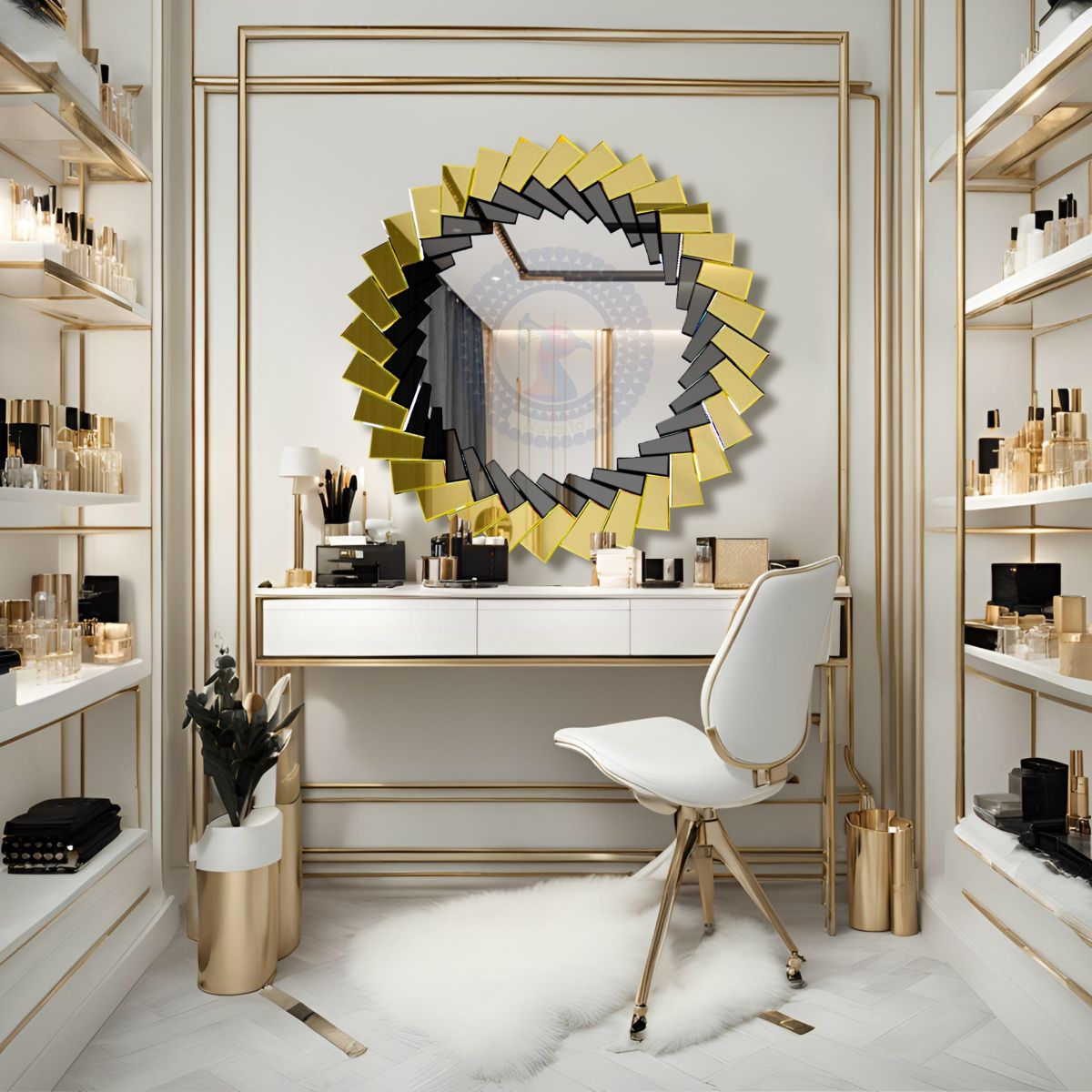 Gương trang điểm nghệ thuật