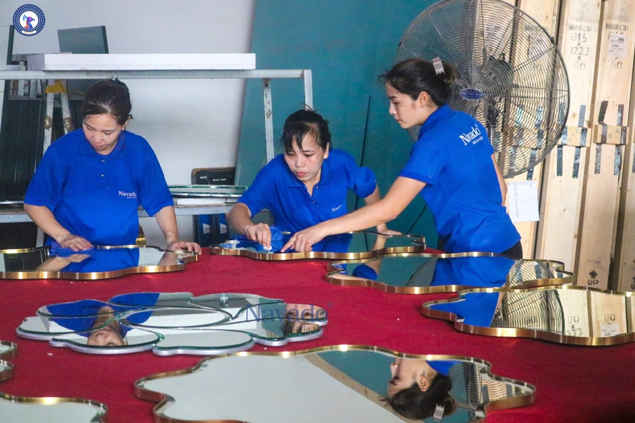 Gương trang trí navado chính hãng tại Ninh Bình