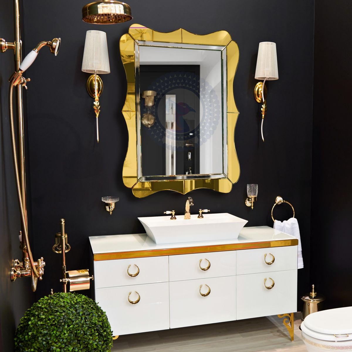 Mẫu gương nhà tắm cao cấp