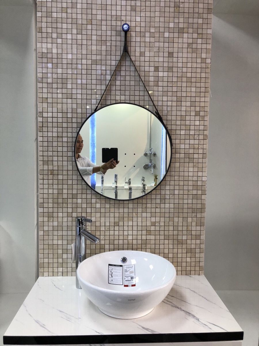 Gương nhà tắm decor