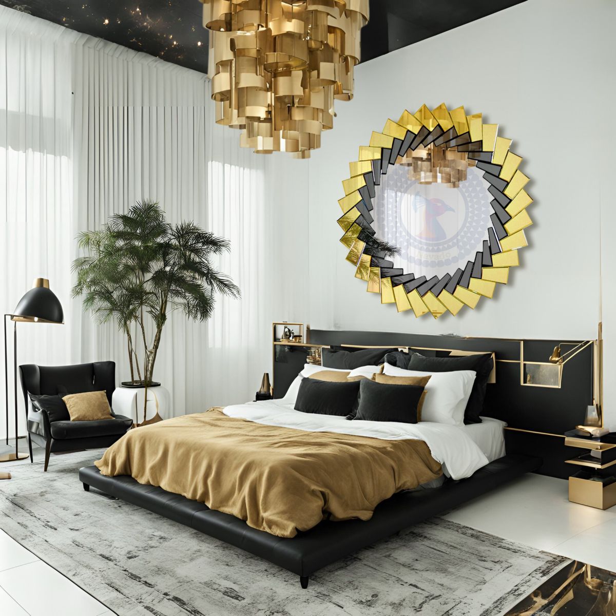 Gương trang trí phòng khách