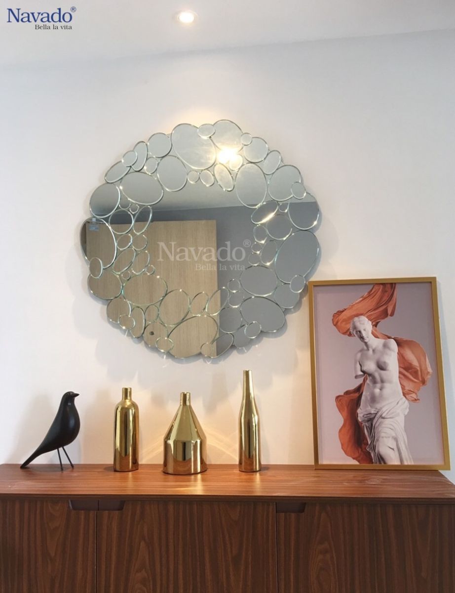 Gương decor trang trí phòng khách-05