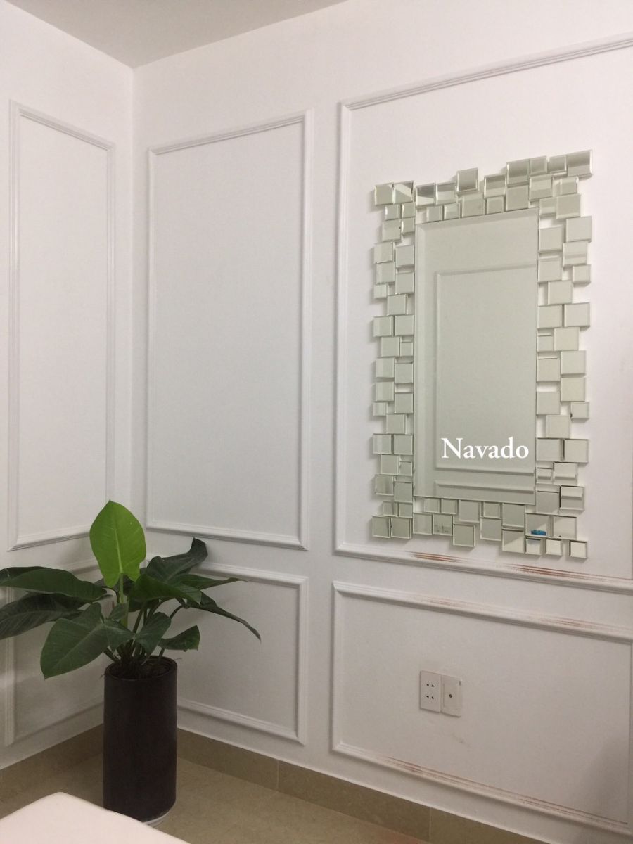 Gương khung decor treo tường