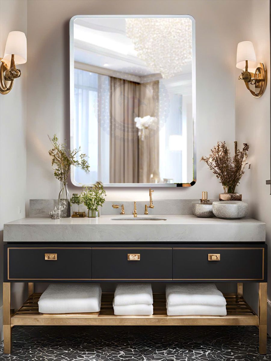 Gương nhà tắm chữ nhật