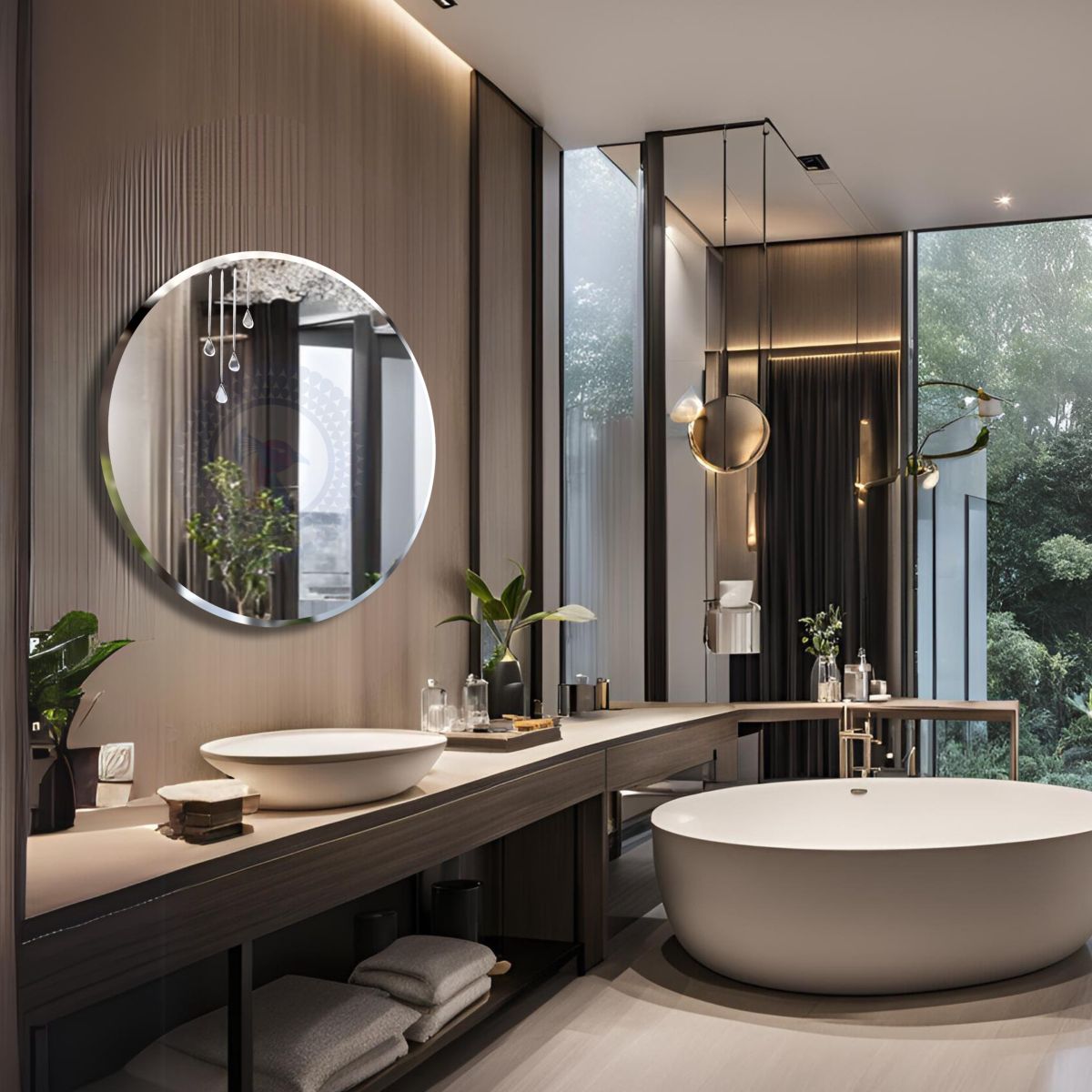 Gương thiết bị vệ sinh nghệ thuật