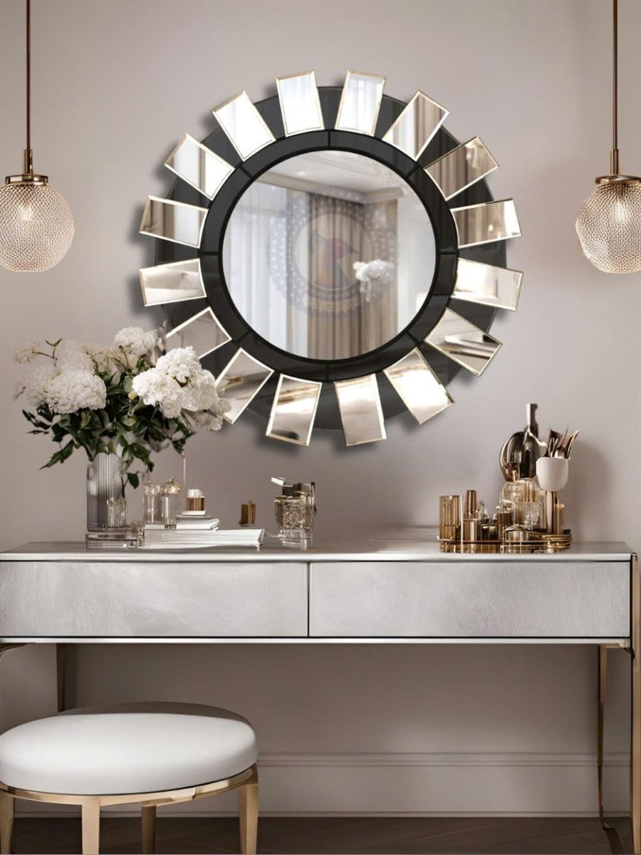 Gương decor treo tường  bàn trang điểm