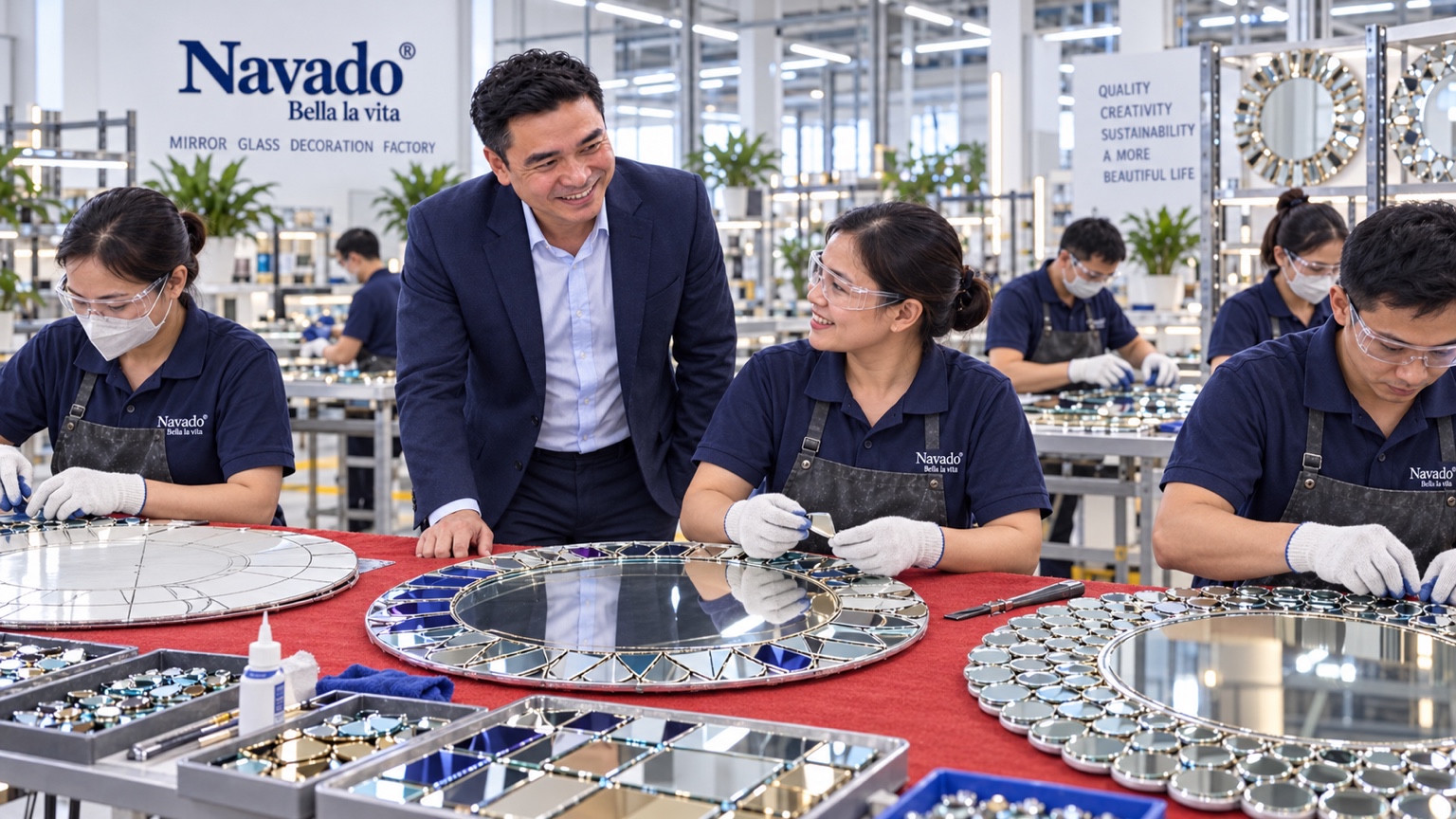 Chế tác gương nghệ thuật